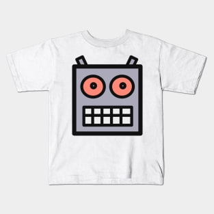 I Am Robot Head Kids T-Shirt